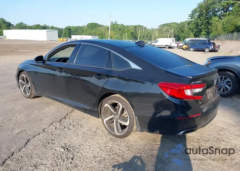 2021 Honda Accord Sport from USA, damaged, VIN 1HGCV1F3XMA089969